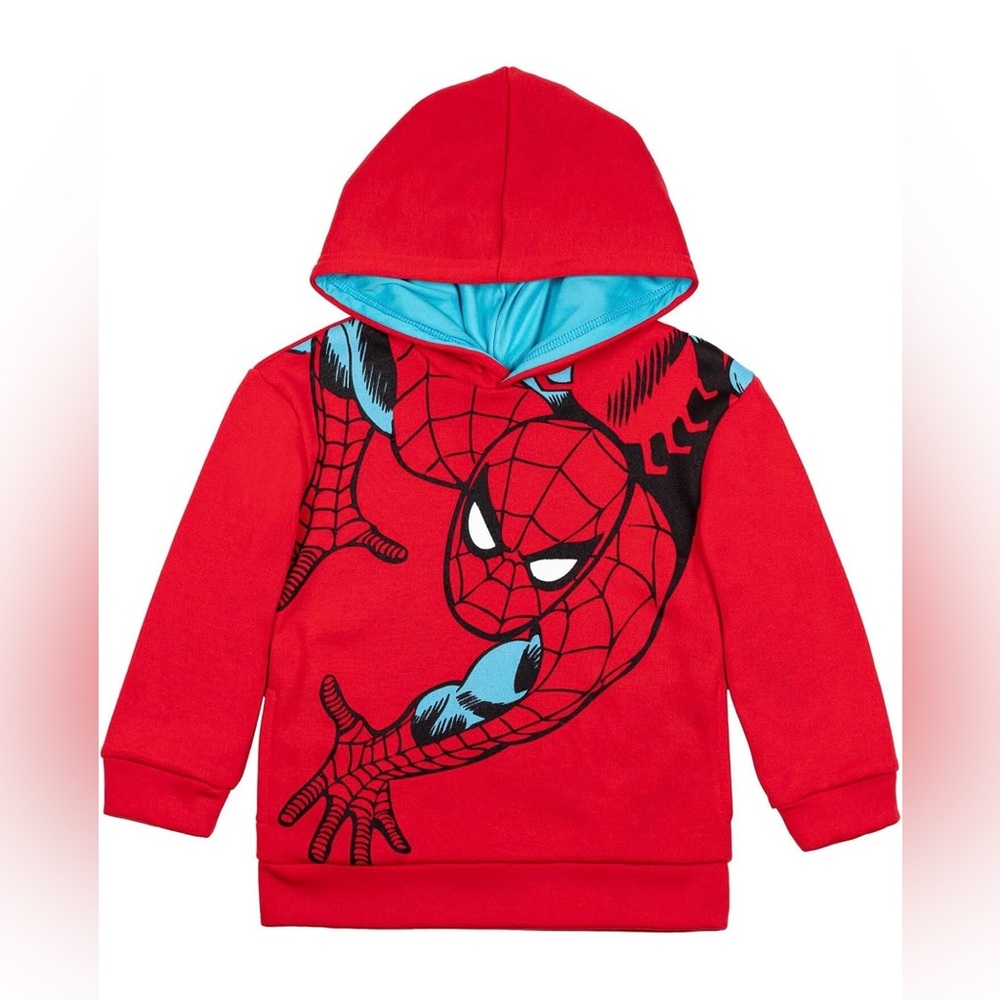 Marvel Fleece Pullover Hoodie Toddler to Big Kid-Size 7-8
